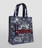 Small Harrods Picture Font Shopper Bag