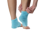 Gloves and Heel Sleeves Gel Set Blue