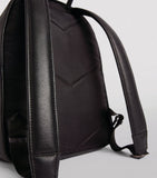 Harrods Black Leather Mens Wembley Backpack