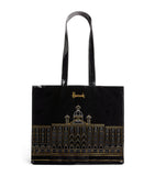 Harrods Outline Shoulder Tote Bag