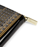 Gold Outline Building Long Wallet...محفظة طويلة بتصميم مخطط ذهبي
