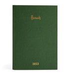 Harrods Mini 2023 Recycled Diary Green Logo
