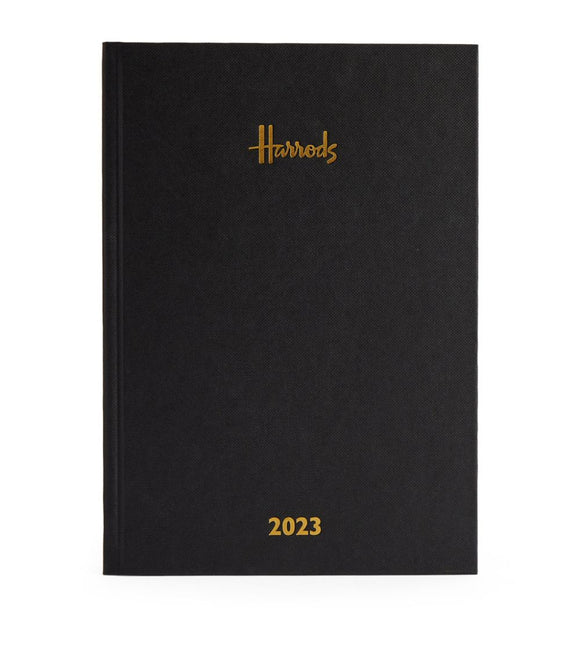 Harrods Mini 2023 Recycled Diary Black Logo