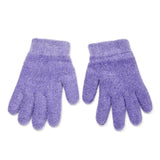 Gloves and Heel Sleeves Gel Set Purple