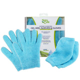 Gloves and Heel Sleeves Gel Set Blue