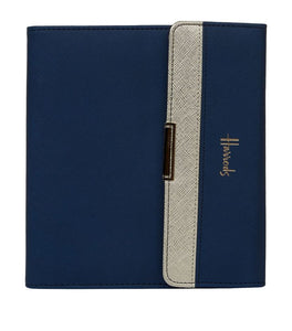Harrods Navy Organiser and Pen Set..مجموعة منظم وأقلام هارودز باللون الازرق الداكن
