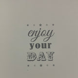 Happy Birthday With Very Best Wishes Card and Envelope
