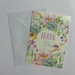 Thank You & Just To Say Set of 8 Notecards (2 Styles)