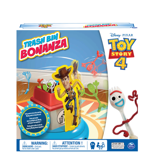 Disney Pixar Toy Story 4 Trash Bin Bonanza