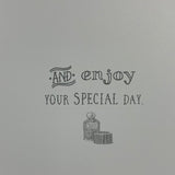 Happy Birthday to My Friend Relax... Card and Envelope