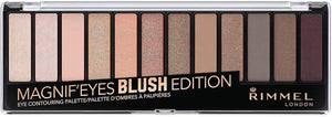 Rimmel 12 Pan Eyeshadow Palette, Blushed Edition
