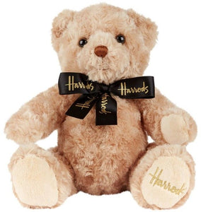 Harrods Limited Edition Black Bow Jacob Bear (20cm)...دب جاكوب ذو القوس الأسود من هارودز، إصدار محدود