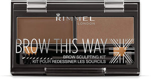Rimmel London Brow This Way Eyebrow Powder Sculpting Kit..مجموعة تحديد الحواجب من ريميل لندن