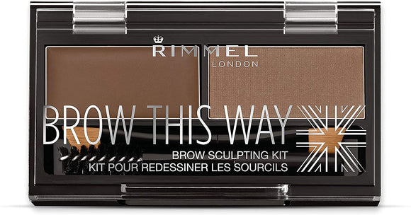 Rimmel London Brow This Way Eyebrow Powder Sculpting Kit..مجموعة تحديد الحواجب من ريميل لندن
