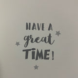 Score Yourself a Fantastic and Brilliant Birthday Blue Card and Envelope