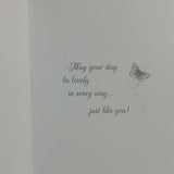 With Warm Thoughts of Your Birthday Bird Card and Envelope