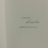 On Your Birthday Dreams and Wishes... Card and Envelope