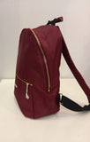 Iris Burgundy Backpack حقيبة ظهر باللون البورغندي