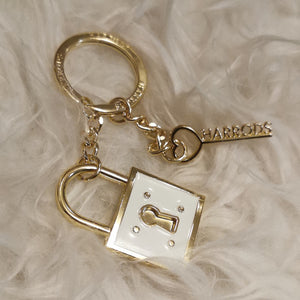 Harrods Key and Lock Keyring..سلسلة مفاتيح مفتاح والقفل