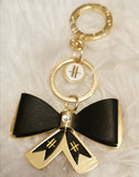 Harrods Large Bow Charm Keyring