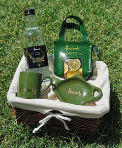 Green Espresso Set with Money Bag Basket