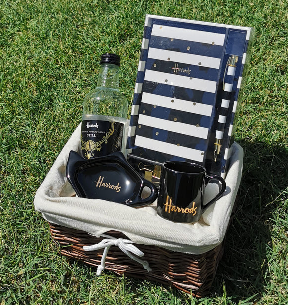 Black Espresso Set and Stationery Basket