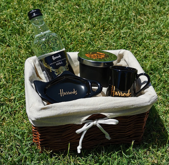 Black Espresso Set and Water Basket