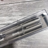 Harrods Double Pen Set Dark Grey in Tin