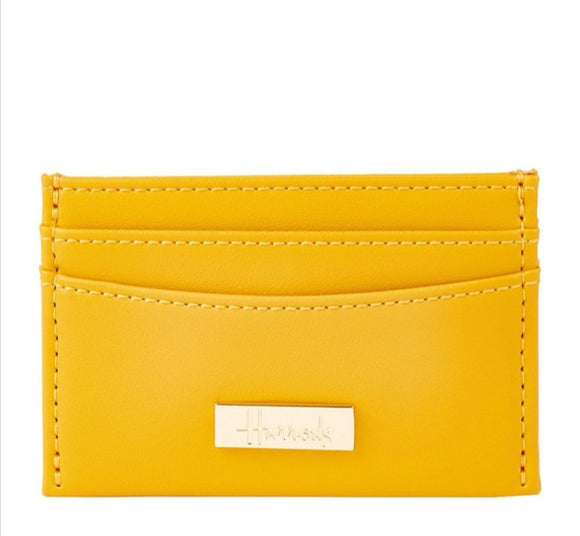 Harrods Yellow Richmond Cardholder