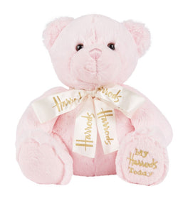 My Harrods Teddy Bear Pink (28cm)....دب تيدي وردي اللون من هارودز