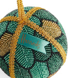 Harrods Peacock Bead Bauble
