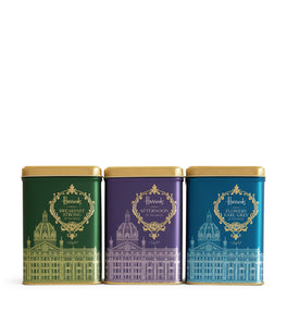 Black Tea Tins Gift Set (3 x 50 Tea Bags)