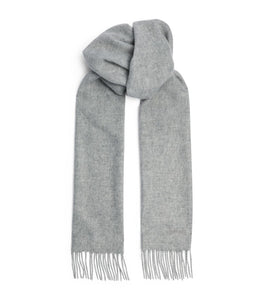 Delux Harrods Cashmere Scarf Light Grey