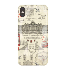 Harrods Knightsbridge Sketch iPhone X/XS Case حافظة ايفون x_xs