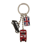 Harrods Charms Bus and Taxi Keyring...سلسلة مفاتيح حافلة وسيارة أجرة