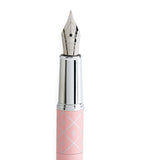 Harrods Fountain Pen Pink with Case..قلم حبر جاف هارودز وردي مع حافظة