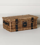 Harrods Small Wicker Hamper Basket