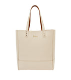Fern Reversible Tote Bag Beige and Brown