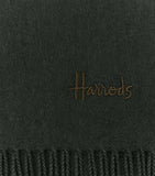 Fringed Wool Scarf Green...وشاح صوف أخضر ذو شراشيب