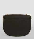 Hackney Black Rounded Cross Body Bag