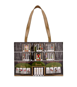 Harrods Elevators Shoulder Tote Bag...حقيبة كتف بتصميم المصعد