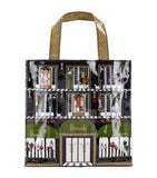 Harrods Elevators Small Shopper Bag حقيبة تسوق بحجم صغير بنقشة مصعد