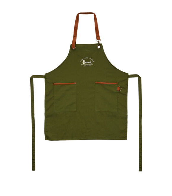 Harrods Logo Embroidered Adult Apron