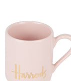 Harrods Cream Logo Espresso Cup Only..كوب إسبريسو من هارودز لون وردي