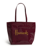 Logo Shoulder Tote Bag Maroon...حقيبة كتف بشعار كستنائي