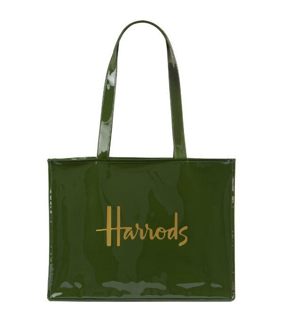 Shoulder Logo Tote Bag Green