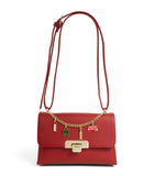 London Charms Red Cross Body Bag.  حقيبة باللون الأحمر من لندن تشارمز