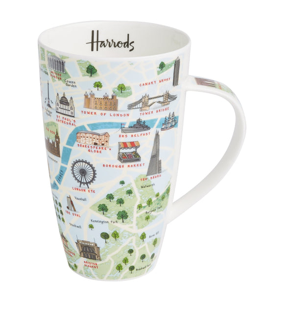 London Guide Map Mug...كوب خريطة دليل لندن