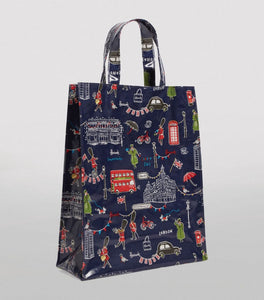 Medium SW1 Shopper Bag...حقيبة تسوق صغيرة متوسطة الحجم بنقشة اي دبليو