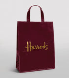 Medium Logo Shopper Bag Maroon..حقيبة تسوق متوسطة الحجم باللون الكستنائي..